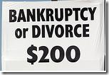 bankruptcy or divorce by kevindooley
