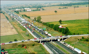 The 87-vehicle pile up on September 3, 1999
